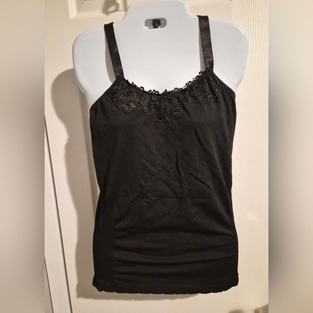 Chic Black Lace Women's Camisole